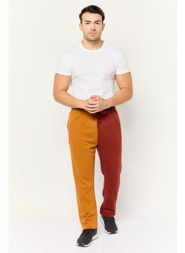 Levi's Men Regular Fit Two Tone Jogger Pants,Brown  - Image 2
