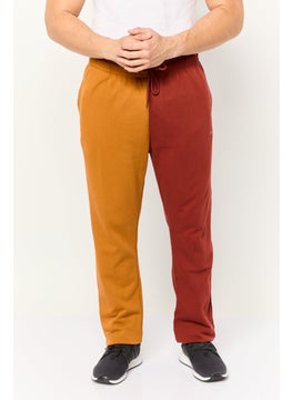 Levi's Men Regular Fit Two Tone Jogger Pants,Brown  - Image 1