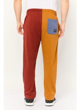 Levi's Men Regular Fit Two Tone Jogger Pants,Brown  - Image 3