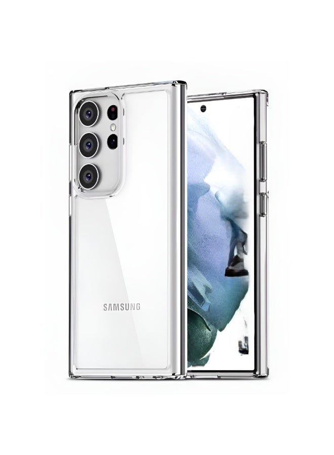 ACLIX Galaxy S25 Ultra Protective Cover Transparent Anti Yellowing, Shockproof & Scratch-Resistant - Image 1