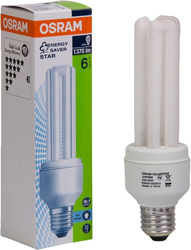 Osram 3U 23 Watts E27 Day Light ESL Bulb