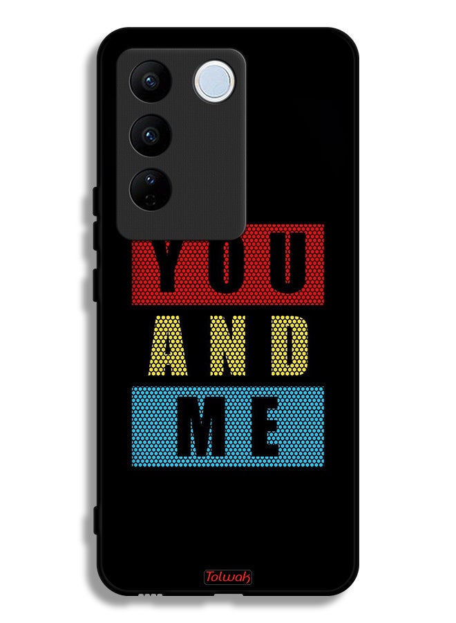 Tolwak Vivo V27 Pro Protective Case Cover You And Me - Image 1