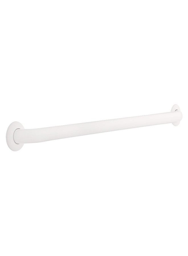 Delta 5600 Series (1-Pack) 36' Shower Grab Bar Seniors ADA Compliant Optic White Bathroom Safety Handle for Shower, Bathtub | Wall Mounted 450 lb Capacity Balance Assist, Grip DF5636W - Image 1