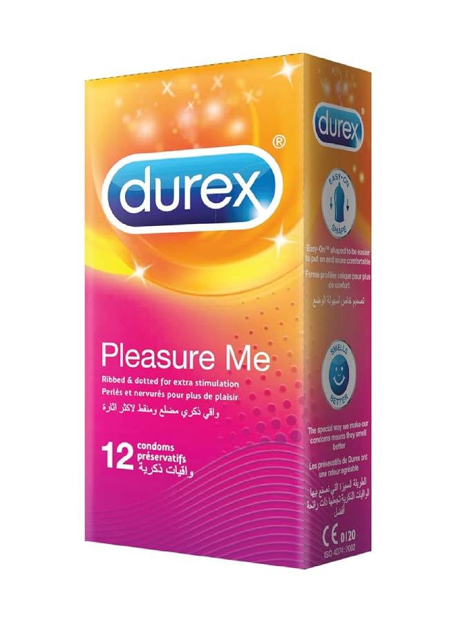 Durex Pleasure Me Condom Pack of 12 - Image 1