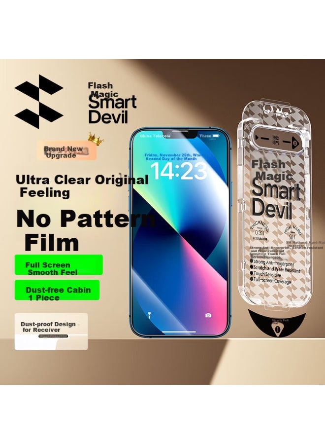 Smartdevil Tempered Glass Screen Protector For Iphone 14/13/13 Pro, High Definition Anti-explosion Anti-fingerprint Protective Film, Easy Installation Dust-free Installation, 1 Piece - Image 1