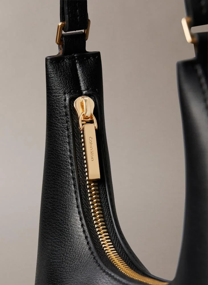 CALVIN KLEIN Logo Foil Shoulder Bag