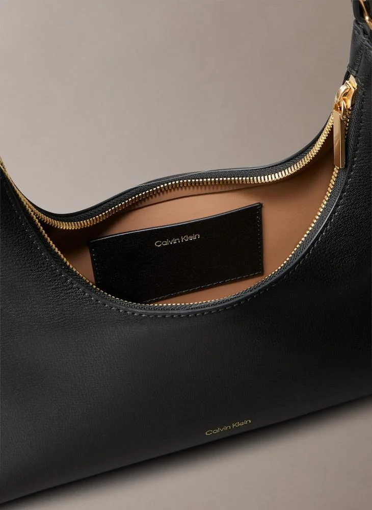 CALVIN KLEIN Logo Foil Shoulder Bag