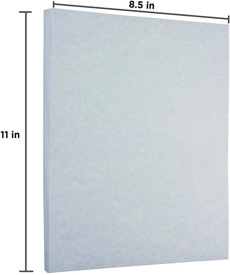 LUXPaper ورق 8.5" x 11" | حجم خطاب | ورق أزرق | 60 رطل | 50 حبة - Image 2