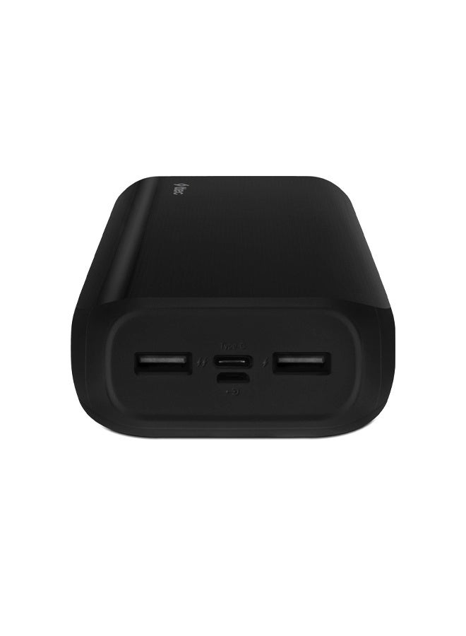 ttec ReCharger Ultra 30.000 mAh Powerbank-Black - Image 2