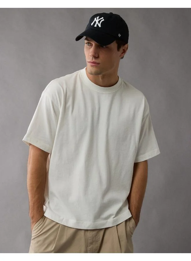 American Eagle AE Boxy Sueded Jersey T-Shirt
