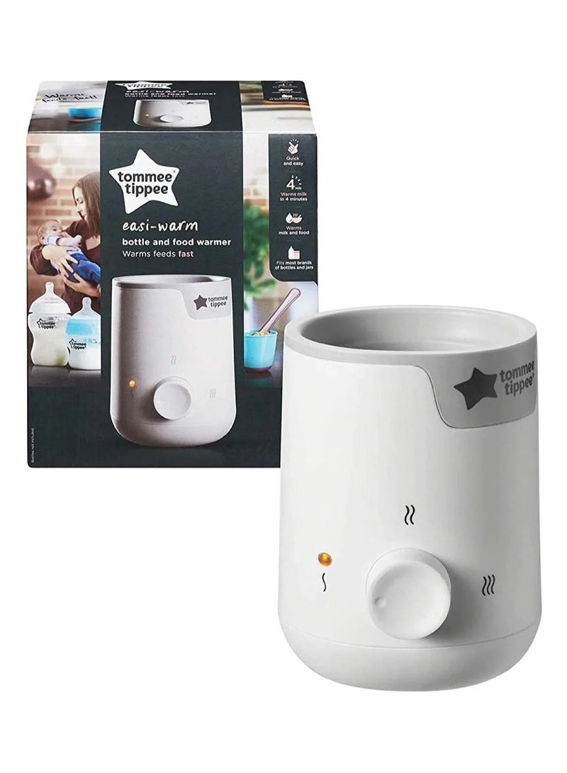 Tommee Tippee UK سخان زجاجات وطعام كهربائي - يناسب جميع الزجاجات، تسخين خلال 4 دقائق، 0 شهور+ أبيض - Image 1