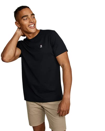 Psycho Bunny Crew Neck T-Shirt Black SM - Image 1