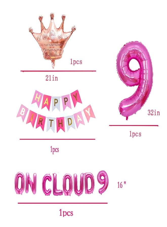 BEOXAGAR pink on cloud 9 th birthday - Image 3