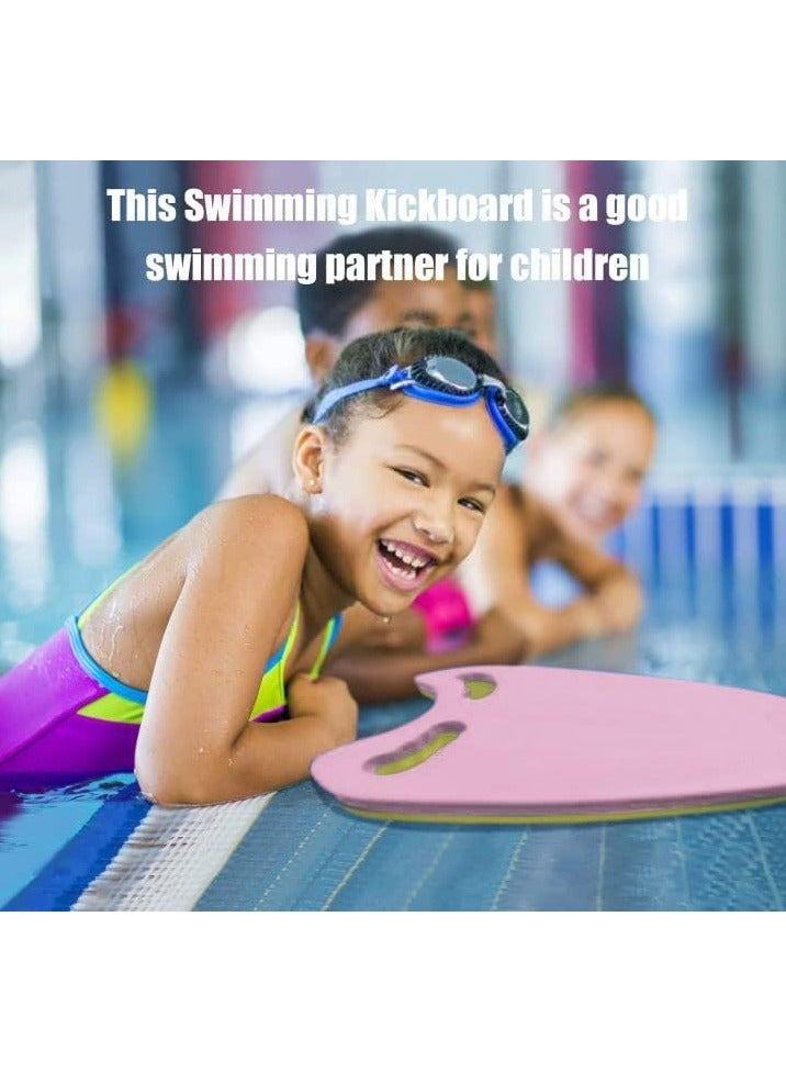 VUCATIN Swimming Kickboard/Swim Training Kickboard Lightweight Swim Board with Anti-Slip Smooth Edge and Integrated Hole Handle for Adults Kids Girls (Pink) - Image 3