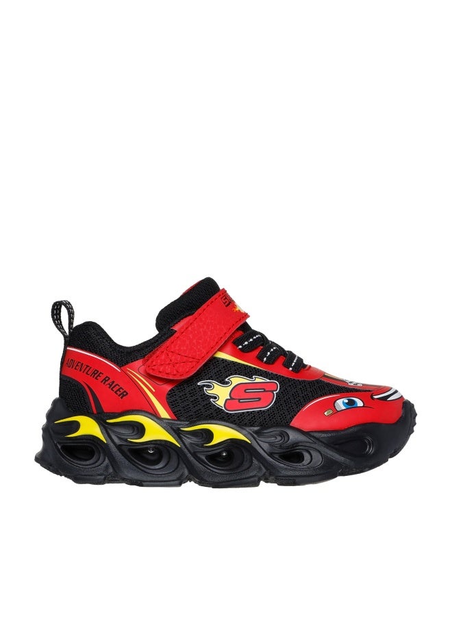 SKECHERS حذاء سكيشرز للأطفال ثيرمو-فلاش، أحمر/أسود، 5 للأطفال الصغار - Image 1