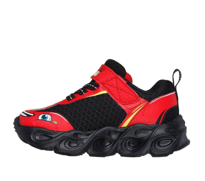 SKECHERS حذاء سكيشرز للأطفال ثيرمو-فلاش، أحمر/أسود، 5 للأطفال الصغار - Image 2