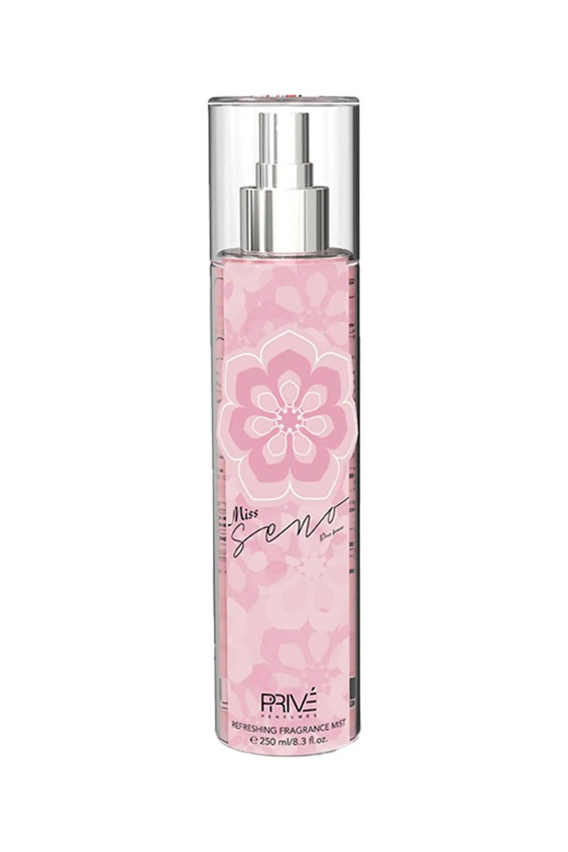 PRIVE Miss Seno Refreshing Fragrance Mist For Women - 250 ML