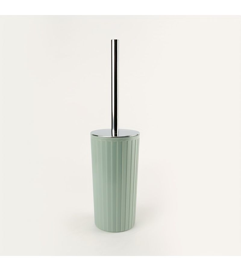 Green Multifunctional Toilet Brush With Hard Bristles For No Dead Corner Deep Cleaning Bathroom - Image 2