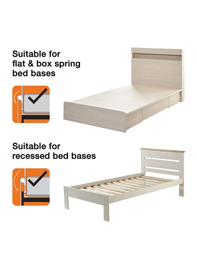 dreambaby Nicole Bed Guard Rail for Toddlers, Extra Wide - White  - Image 3