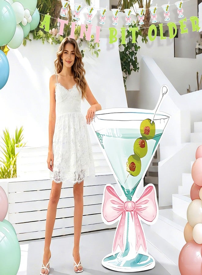 SAIAOKJ 4ft Large Martini Cardboard Cutouts,Party Cardboard Cutout, Martini Party Decorations for Bachelorette Party Supplies Wedding Shower Birthday & 21st Legal Drinking Party Decor for Girls Women - Image 5