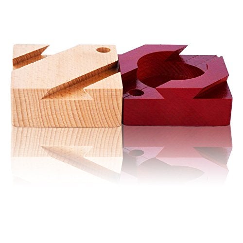 DC-BEAUTIFUL Impossible Dovetail Box Mini 3D Brain Teaser Wooden Magic Drawers Gift Jewelery Box Puzzle Toy - Image 3