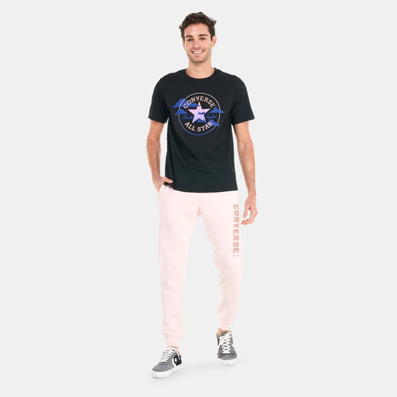 CONVERSE Men's Go-To Clouds Graphic T-Shirt