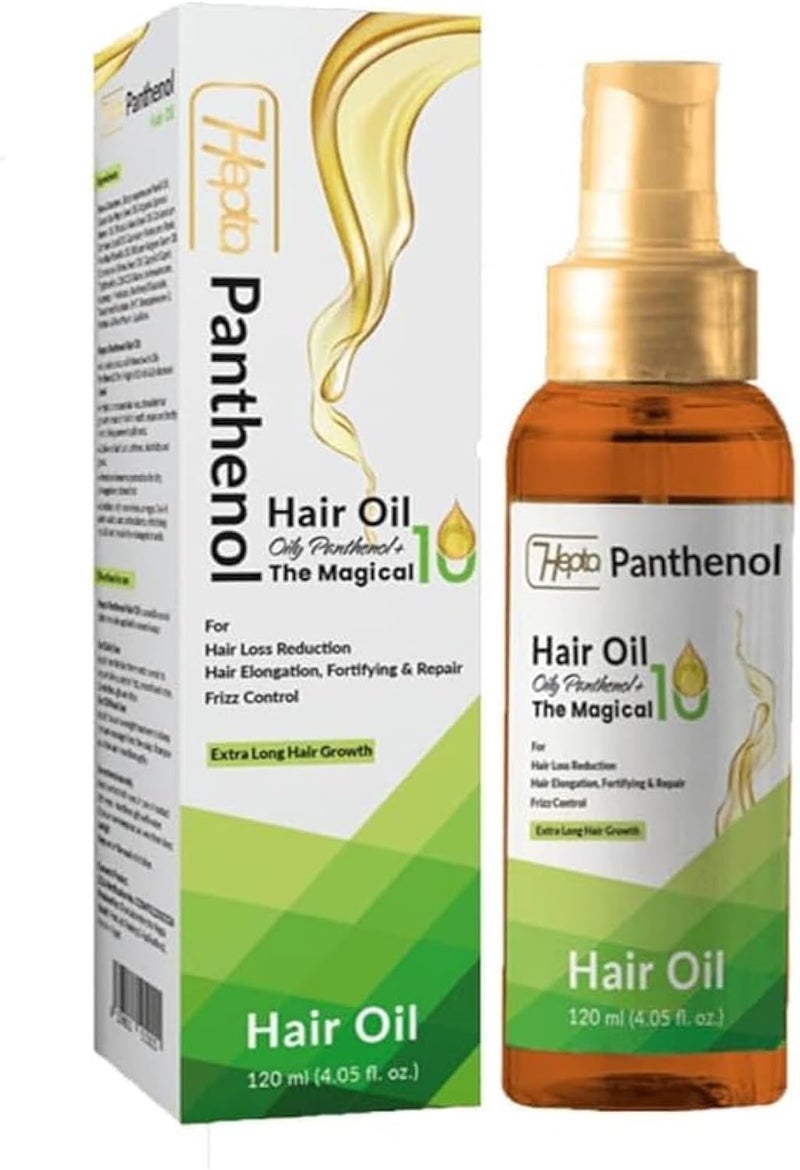 hepta Panthenol hair Oil 120 ml - Image 1