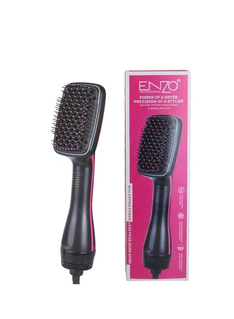 Power of a dryer precision of a styler Professional Iron Hair Straightener Brush – Fast Heat, Adjustable Settings for All Hair Types