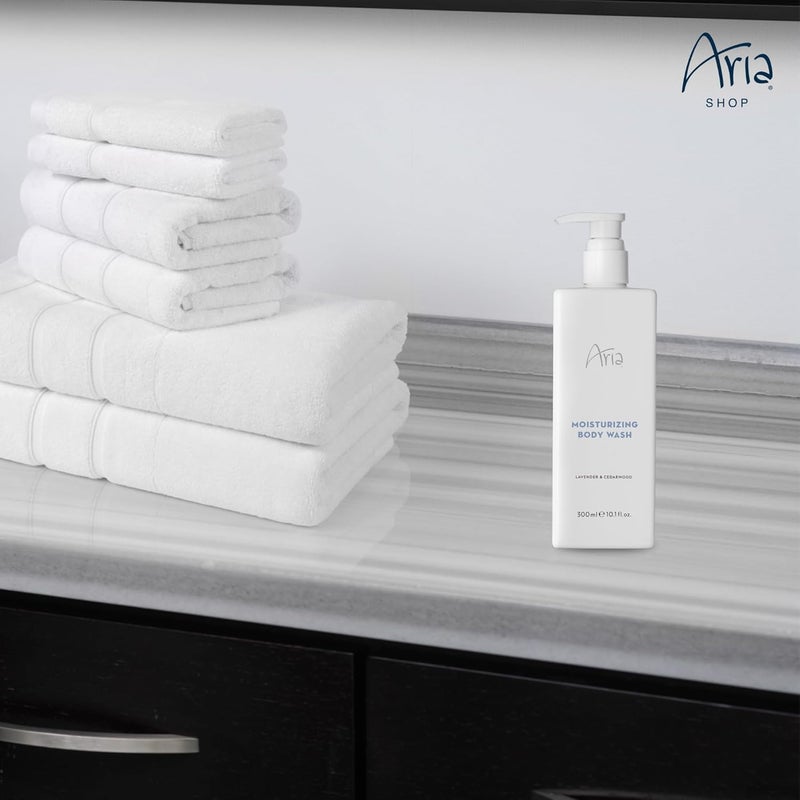 Aria Moisturizing Body Wash Scented with Cedarwood Green Mandarin Lavender Vegas Hotel Body Wash 10 oz - Image 3