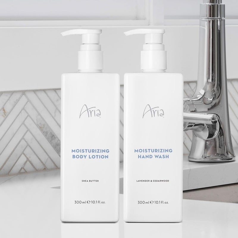 Aria Moisturizing Body Wash Scented with Cedarwood Green Mandarin Lavender Vegas Hotel Body Wash 10 oz - Image 5