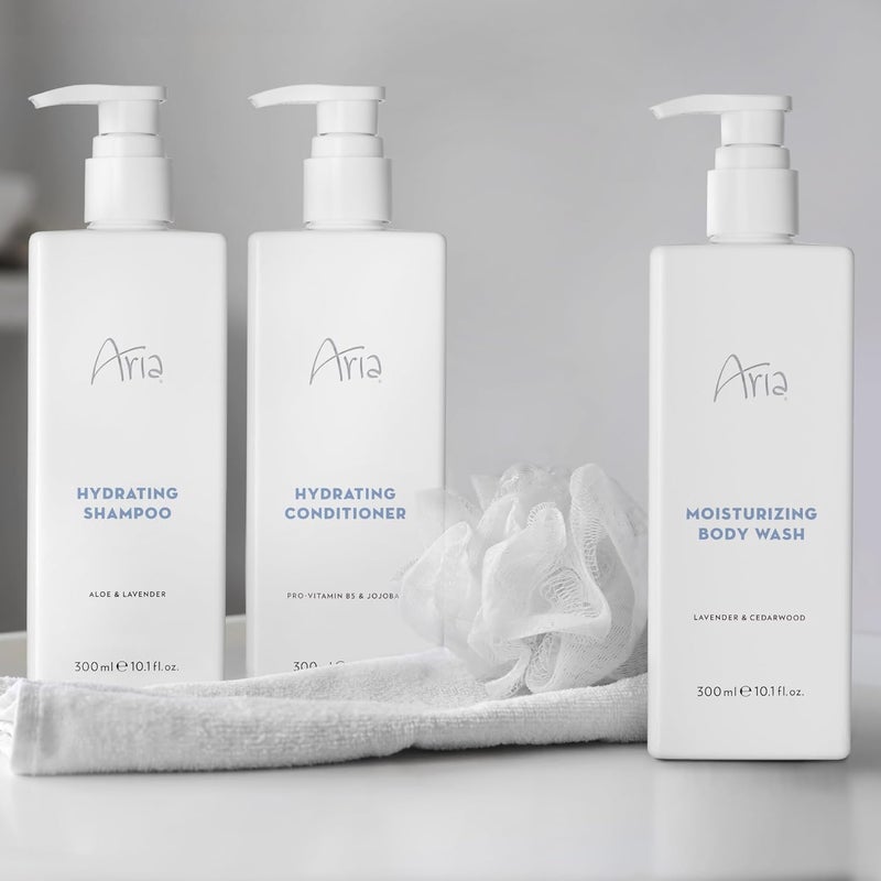 Aria Moisturizing Body Wash Scented with Cedarwood Green Mandarin Lavender Vegas Hotel Body Wash 10 oz - Image 4