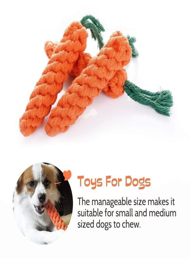 PETLICIOUS & MORE ألعاب بيتليشوس آند مور® للجراء والكلاب الصغيرة: كرة تسنين شائكة | كرة حبل | لعبة حبل لتنظيف اللثة | لعبة شبشب مضغ للكلاب مصنوعة من مزيج القطن والبوليستر | لعبة عظمة مضغ مطاطية، عبوة من 5 قطع - Image 5
