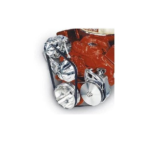 March Performance 22050 High Water Flow Small Block Bolt-On Serpentine Conversion Kit - Image 3