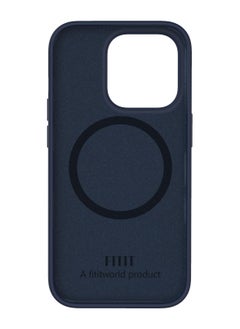 FITIT FITIT Magnetic Silicone Case for iPhone 13 Pro Max 6.7-Inch, Compatible with MagSafe, Blue.  - Image 2