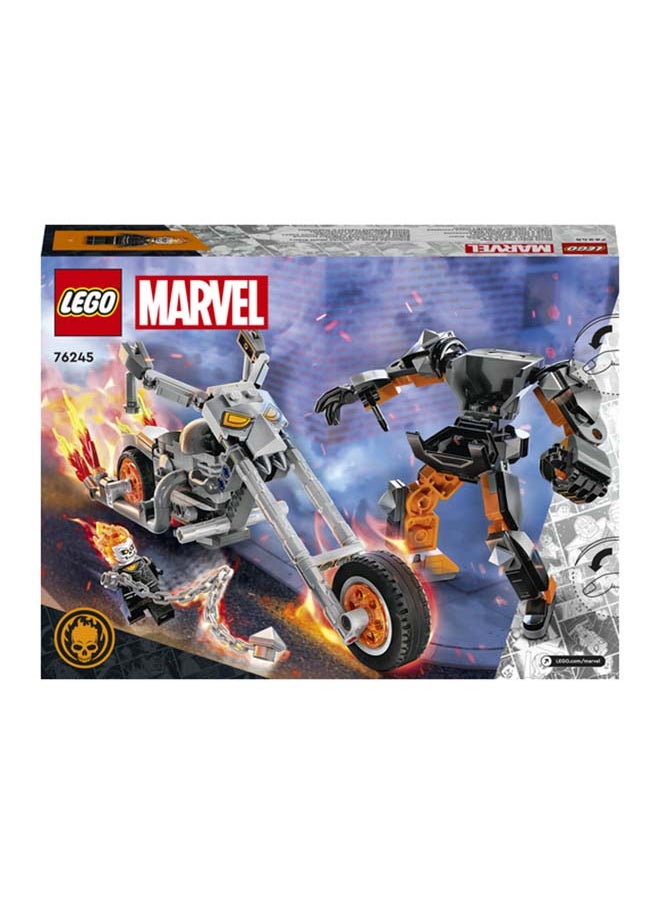 LEGO Marvel Ghost Rider Mech & Bike 76245 Building Toy Set; Movable Mech with Chain, Plus Minifigure Pilot and Motorcycle; Birthday or Any-Day Gift for Young Super Heroes and All Kids Aged 7+ (264 Pieces)  - Image 3