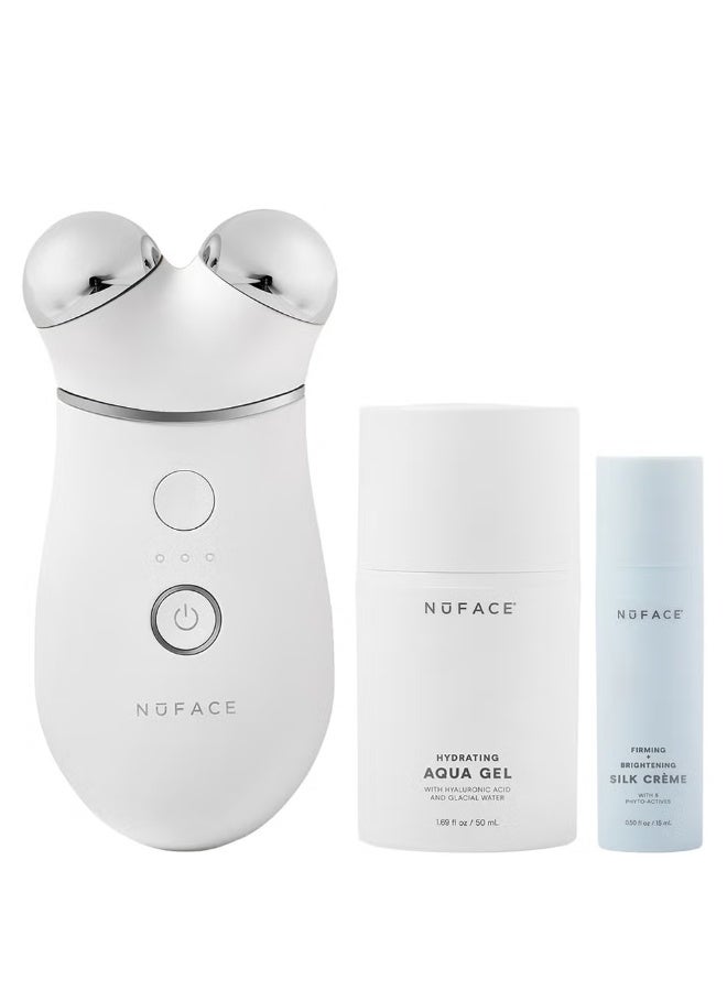 نوفيس مجموعة NuFACE Trinity+ للمبتدئين - أبيض - Image 1