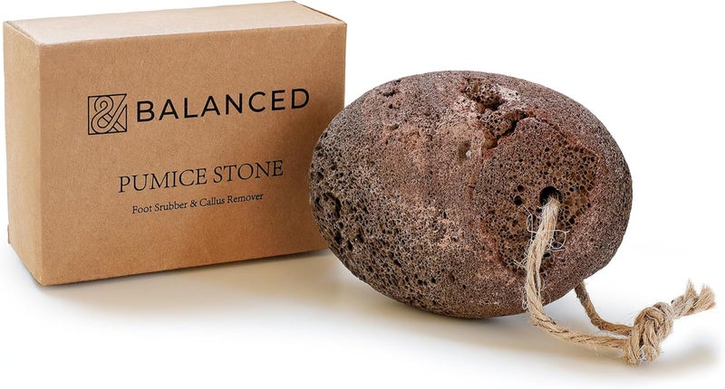Natural Volcanic Pumice Stone  Foot Care Exfoliator for Smooth Renewed Skin Professional Grade Dead Skin Remover LongLasting