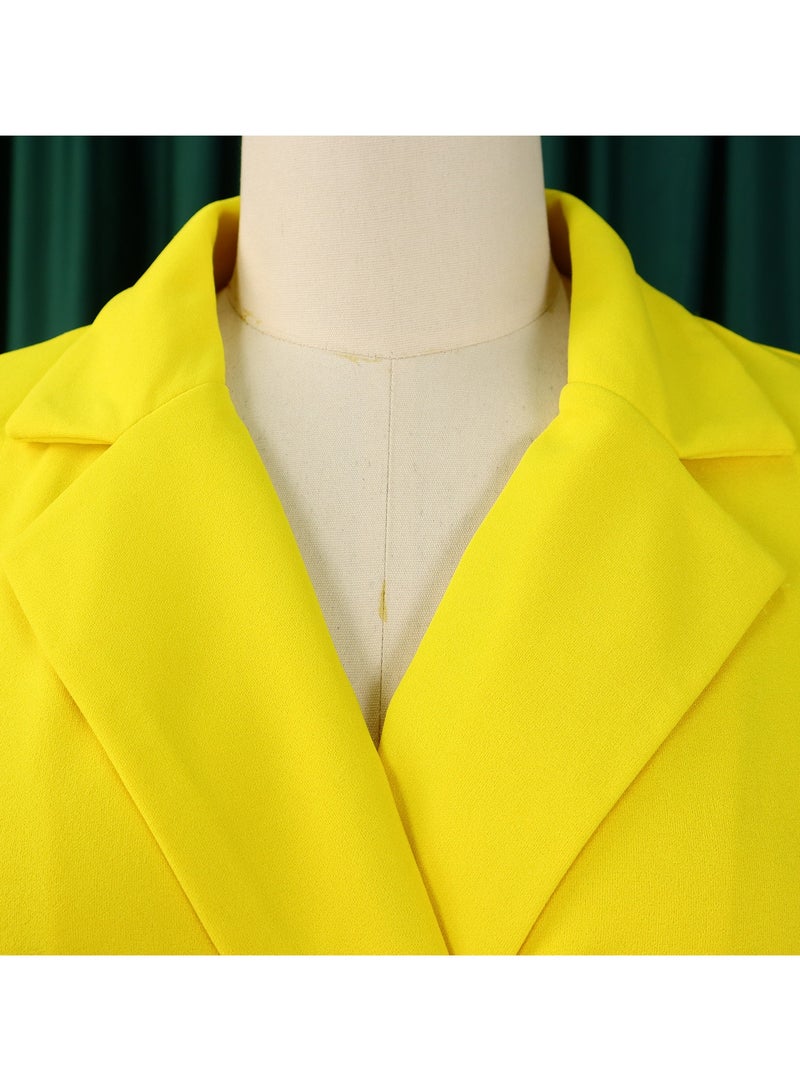 Shougu Suit Collar Fashionable And Elegant Pleated Dress  - Image 4
