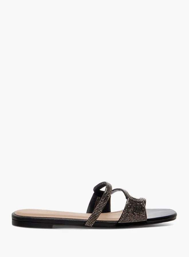 Flora Bella By Shoexpress Women Embellished Slip-On Sandals