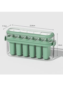 DIY Popsicle Molds Ice Cream Maker Green popsicle mold