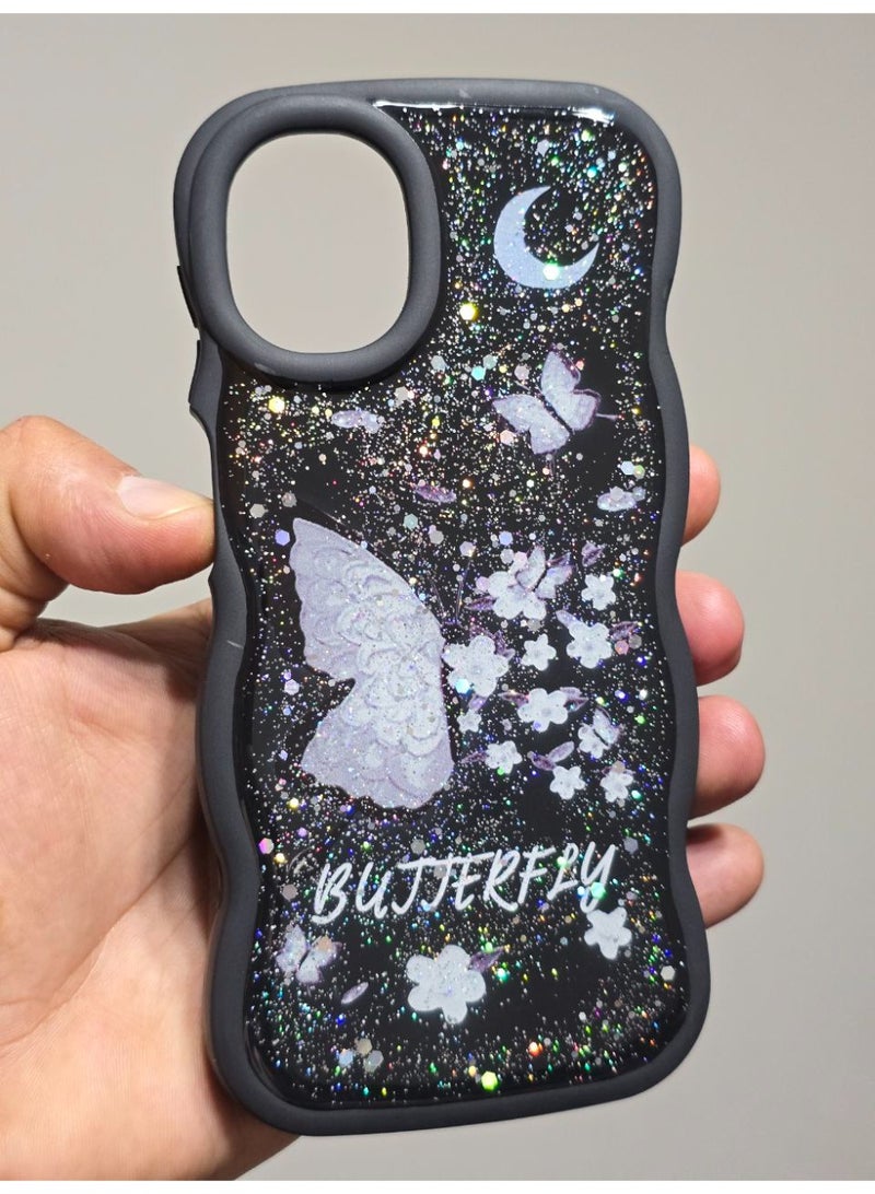 Butterfly Print Back Cover Compatible With Phone Samsung Galaxy A12 - Image 1