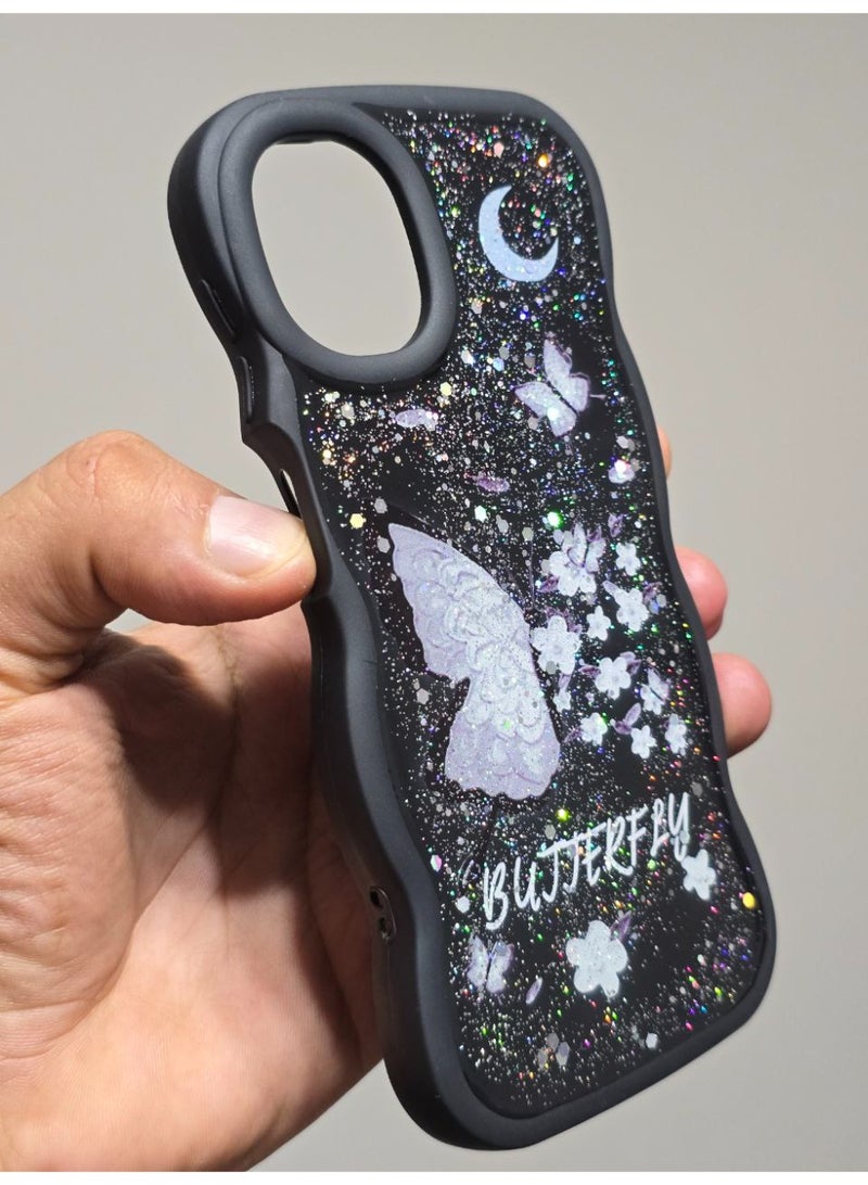 Butterfly Print Back Cover Compatible With Phone Samsung Galaxy A12 - Image 2