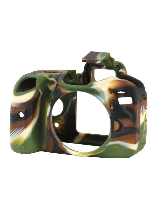 Silicone Protection Cover for Nikon D750 Camera, Camouflage