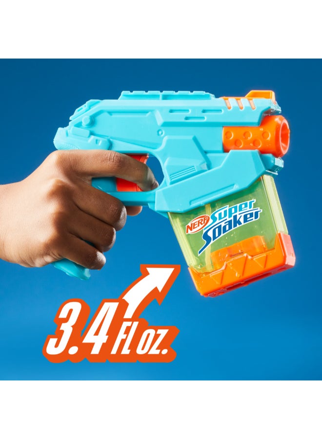 SUPER SOAKER Nerf  Super Soaker Mini Dunk Fill Water Blaster | Trigger Pull | Easy Instant Tank Fill| 3.4 Fl Ounce Tank for 6+ Years | G0993 - Image 1