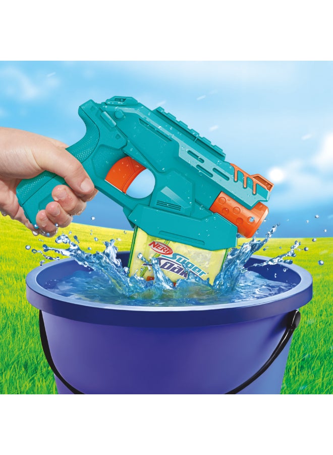 SUPER SOAKER Nerf  Super Soaker Mini Dunk Fill Water Blaster | Trigger Pull | Easy Instant Tank Fill| 3.4 Fl Ounce Tank for 6+ Years | G0993 - Image 3