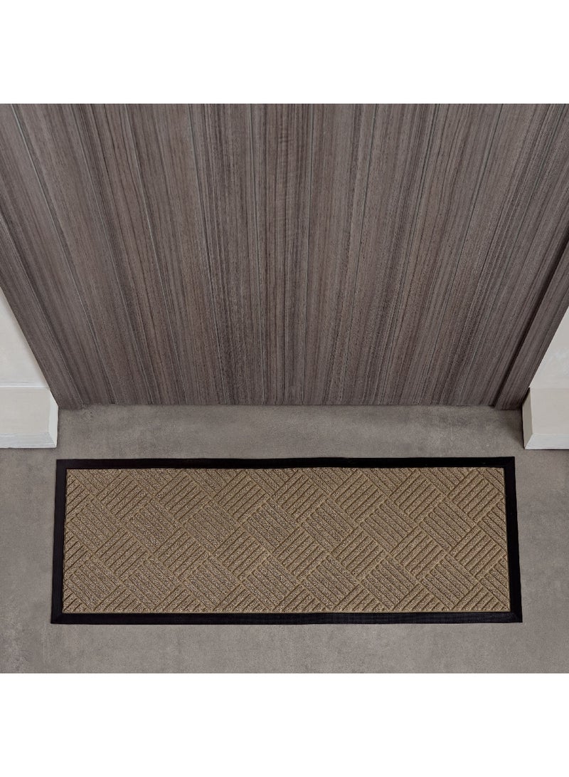 Home Box سجادة مدخل مضادة للانزلاق بتصميم الألماس ١٢٠ × ٤٥ سم - Image 1