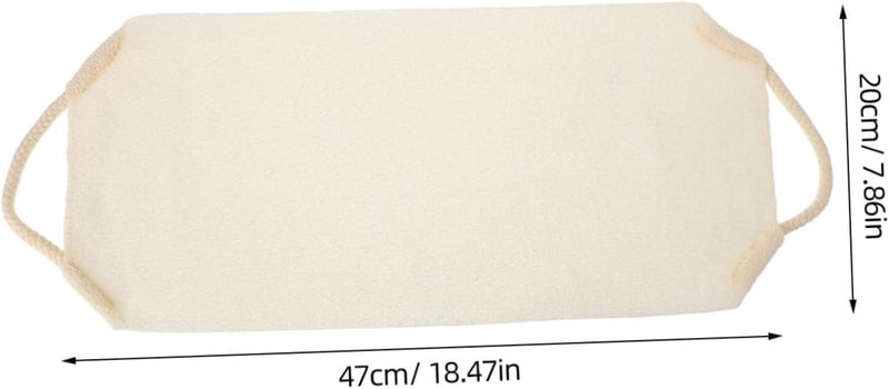 Exfoliating Back Washcloth Stretchable Scrubbing Towel for Men and Women 1-Piece Long Bath Towel for Deep Cleansing and Gentle Exfoliation in Shower - Image 2