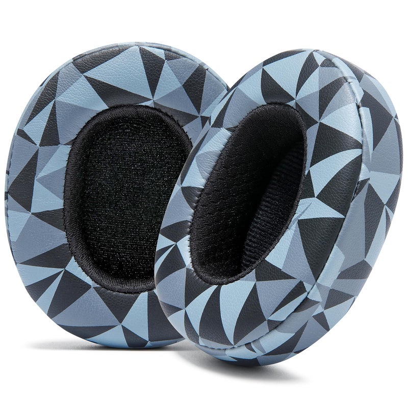 WC PadZ Crusher Evo Upgraded Earpads for Skullcandy Crusher Evo Crusher Wireless Hesh ANC More Made by Wicked Cushions Enhanced Comfort Sound Isolation Geo Grey - Image 2
