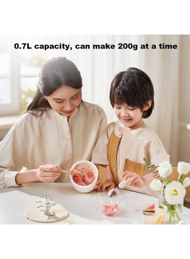 Supor Automatic Ice Sand Machine Home Ice Sand Machine Ice Crusher Mixer Milk Tea Shop Ice Breaking Machine Ice Cream Diy Homemade Machine Cooking Machine Ic01 - Image 2