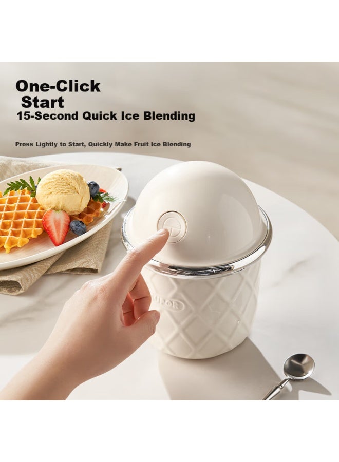Supor Automatic Ice Sand Machine Home Ice Sand Machine Ice Crusher Mixer Milk Tea Shop Ice Breaking Machine Ice Cream Diy Homemade Machine Cooking Machine Ic01 - Image 3